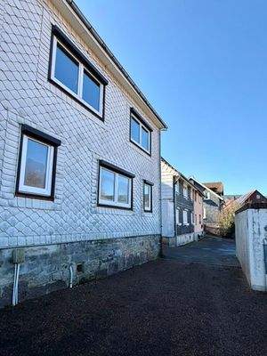 Blick in Anliegerstraße