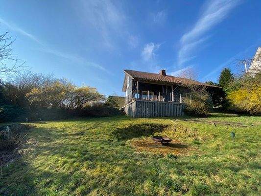 Hausansicht von der Gartenseite