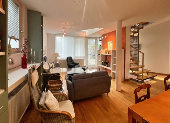 Offener Wohn- und Essbereich