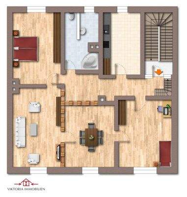 K260 Grundriss beispielhaftmöbliert