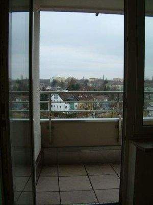 Blick auf die kleine Terrasse