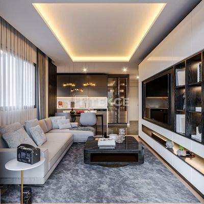 Apartments with Sea and City Views in Mezitli Mersin