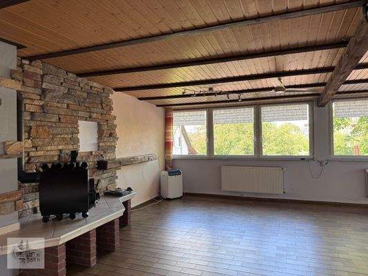 Wohnbereich mit Bullajan 