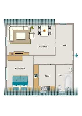 Grundriss (exemplarisch)