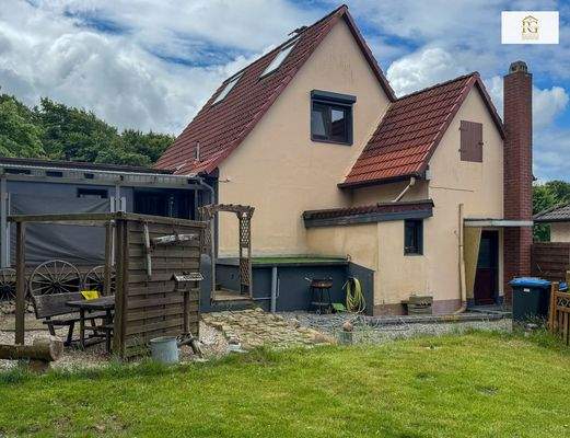 Hausansicht Gartenseite