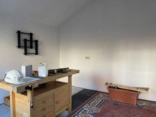 Gartenhütte von Innen