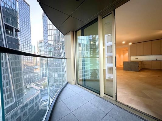 Loggia mit Blick Innen