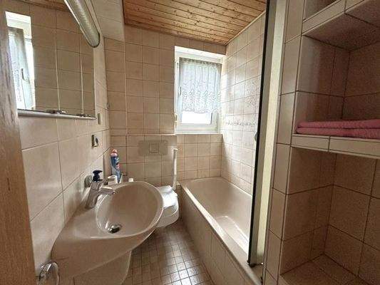 Badezimmer im 1. Obergeschoss