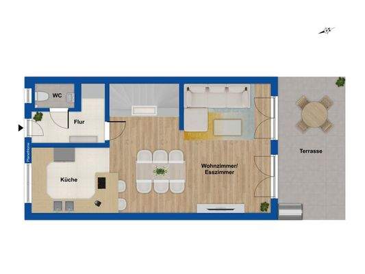 Grundriss Erdgeschoss