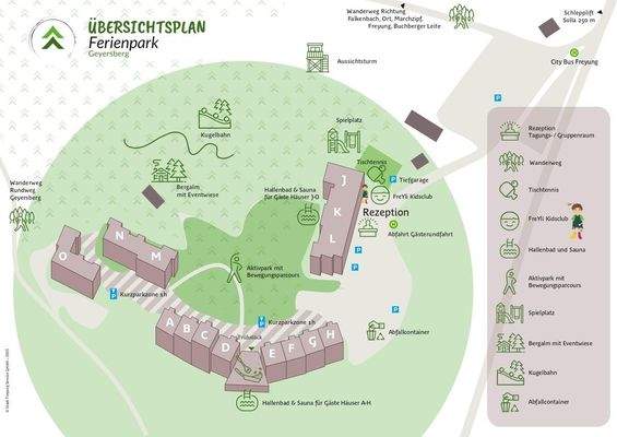 Uebersichtsplan Ferienpark