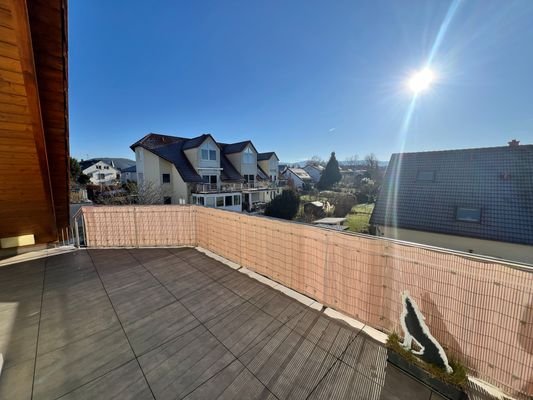 Balkon mit Ausblick