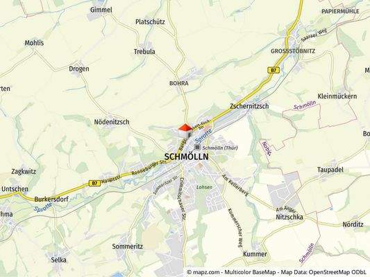 Geolyzer Kartenausschnitt