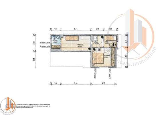 Grundriss Dachgeschoss
