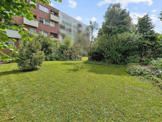 Rückansicht und Garten