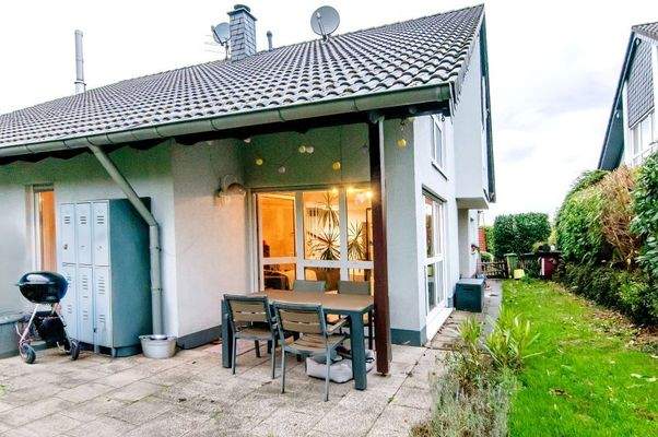 Rückansicht Terrasse