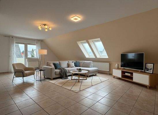 Wohnzimmer - digital generiert