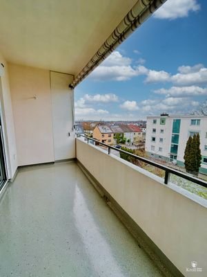 Balkon leer