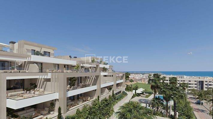 Exclusive Apartments with Communal Pool and Gym in Estepona