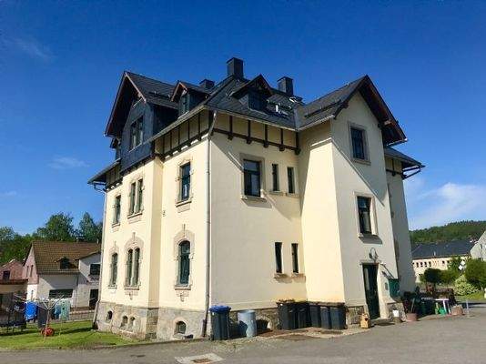 Hausansicht Rückseite mit Eingangsbereich