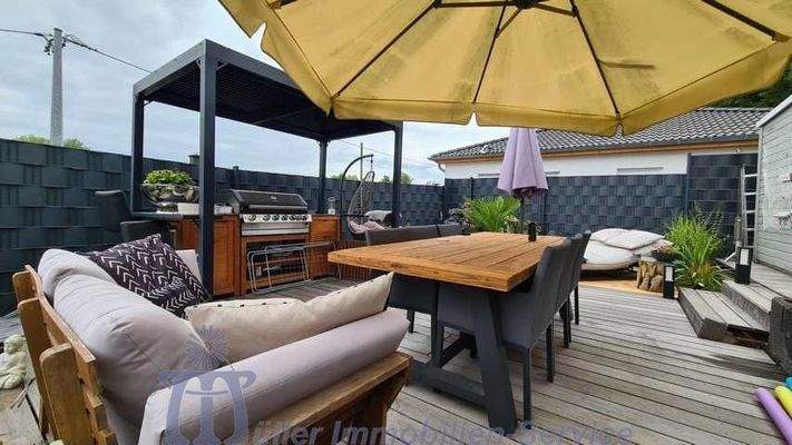 Terrasse-Grillstation