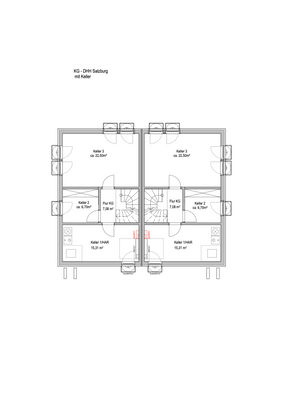 KG - DHH Salzburg mit ausgebautem Keller