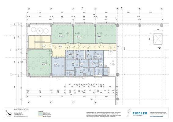 Übersichtsplan Büroeinheit