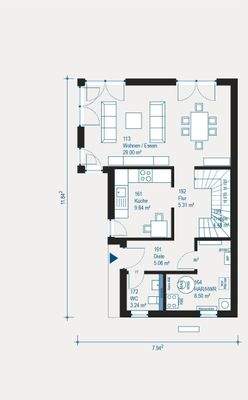 Grundriss Erdgeschoss