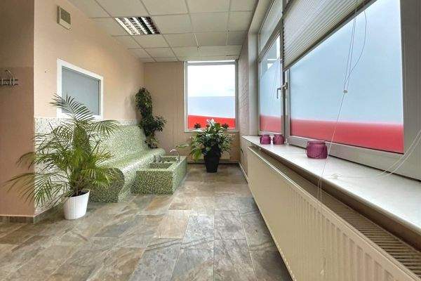 Fußbecken Saunabereich EG