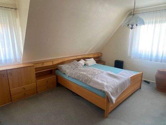 Schlafen im Dachgeschoss