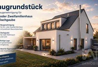 KI Musterfoto - Ein-oder Zweifamilienhaus