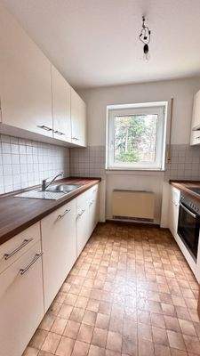 Küche mit Einbauküche