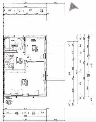 Grundriss Obergeschoss