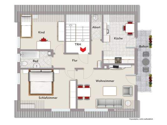 Grundriss Dachgeschoss