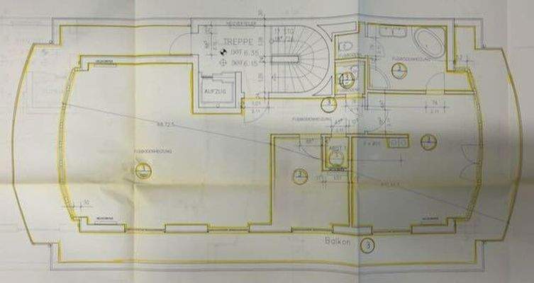Grundriss 2.OG, Penthouse