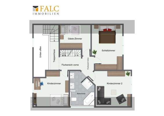 Grundriss Obergeschoss 