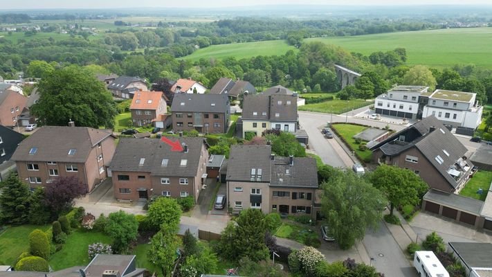 Hausansicht und Ausblick