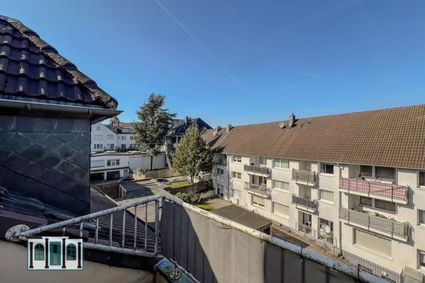Blick vom hinteren Balkon