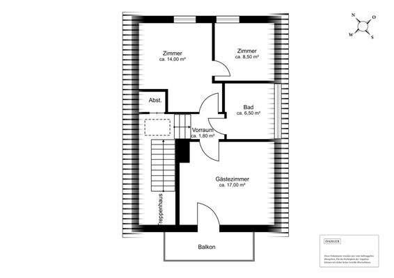 Zuhäusl - Dachgeschoß