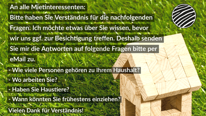 Mietinteressenten Fragen
