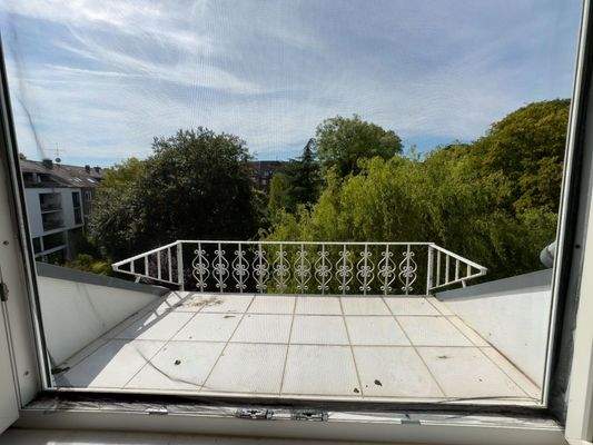 Dachgeschoss Blumenbalkon