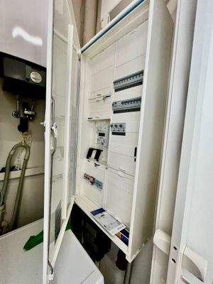 Der Sicherungskasten wurde 2020 neu gemacht