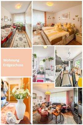 Collage Wohnung Erdgeschoss