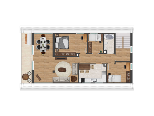 Grundriss - Dachgeschoss