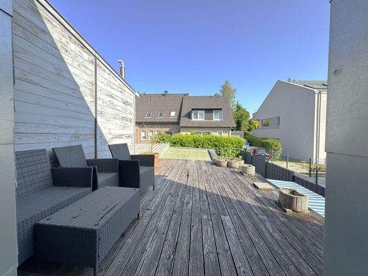 Dachterrasse am Esszimmer