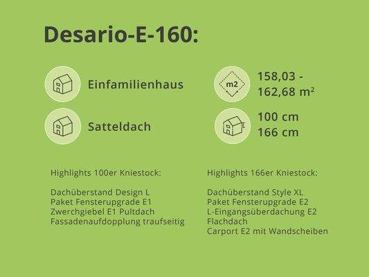 DESARIO-E-160 Hausmaße