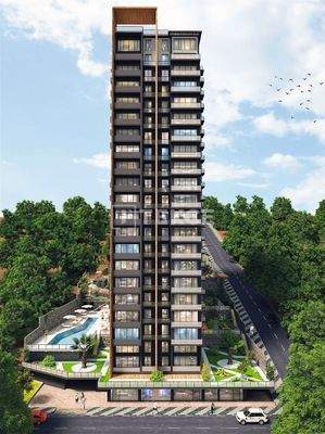 Sea-View Apartments for Sale in a Complex in Kartal Istanbul