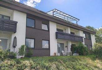 Rückansicht der Wohnung