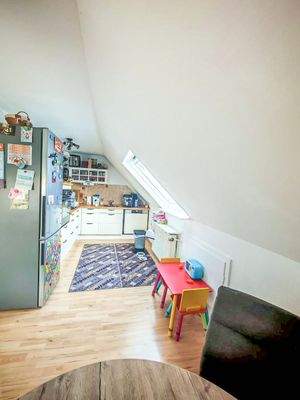 Wohnung DG Links Küche