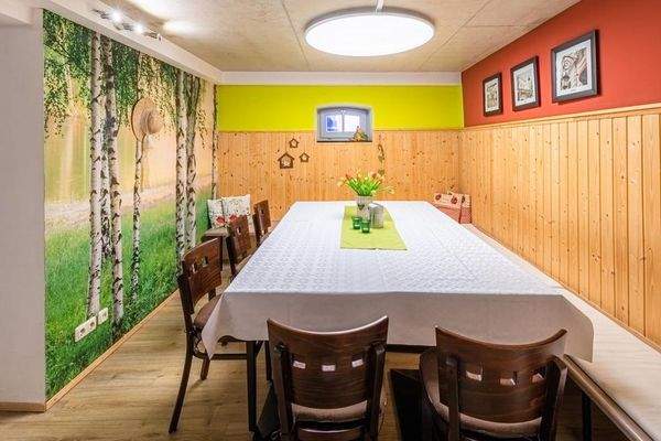 Untergeschoss - gemeinschaftlicher Essbereich