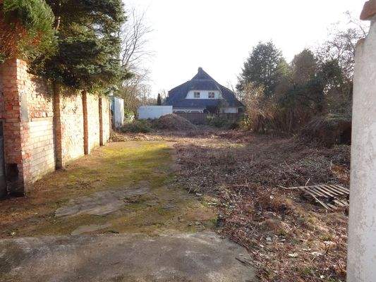 Grundstück mit Baugrundstück separat